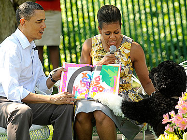 Bo Goes to the White House Easter Egg Roll!