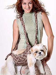 Would You Carry Your Dog in a Crocheted Sling?