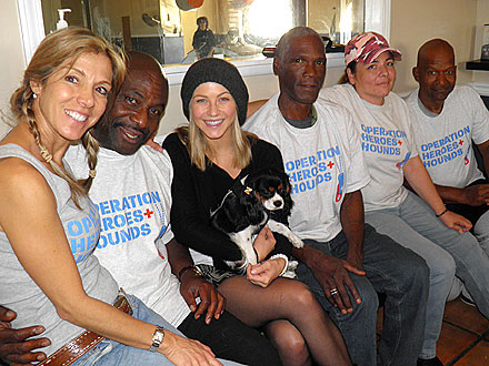 Julianne Hough's Puppy Overcomes Fears – with Help from Veterans