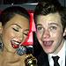 Say Cheese! Stars Share Their 2011 Golden Globes Shots | Chris Colfer, Kim Kardashian