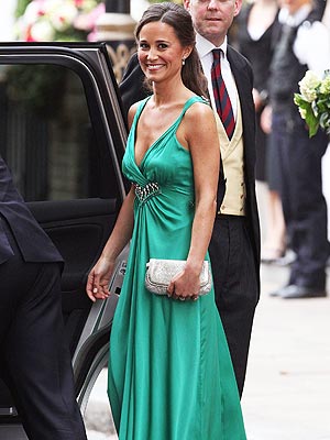 Pippa Middleton's Party Gown Is Gorgeous in Green Pippa Middleton