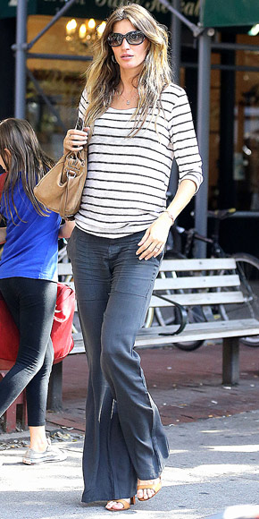 Gisele Bündchen's Cool & Glam Maternity Style