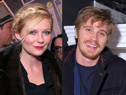 Kirsten Dunst Kisses New Beau Garrett Hedlund at Sundance