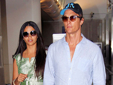 Matthew McConaughey and Camila Alves Attend (Another!) Wedding