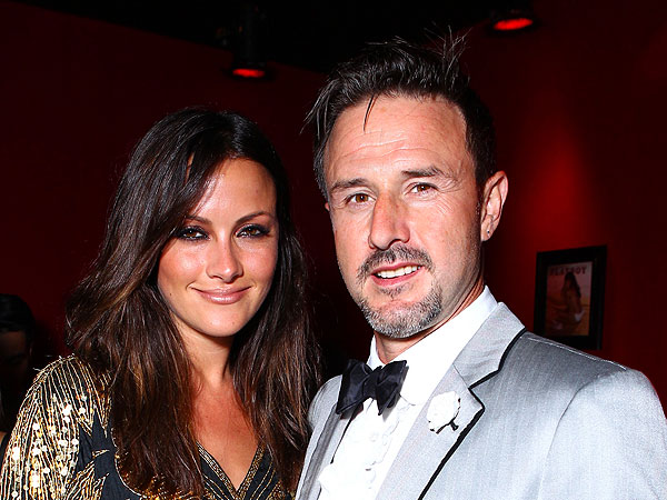 Christina McLarty and David Arquette