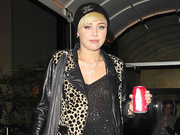 Miley Cyrus Gets Down with a Mini Nicki Minaj