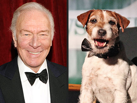 Christopher Plummer Insults Uggie the Dog