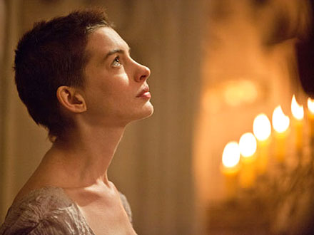 Anne Hathaway in Les Miserables as Fantine