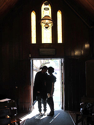 Ian Astbury, Aimee Nash Wed in Las Vegas