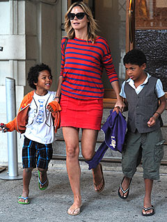 Heidi Klum's Kids Must 'Always Look Cool'