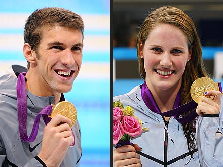 London Olympics 2012: Michael Phelps & Missy Franklin Relay Results