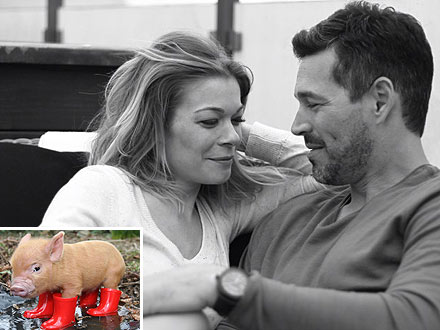 LeAnn Rimes Asks Eddie Cibrian for a Pet Pig