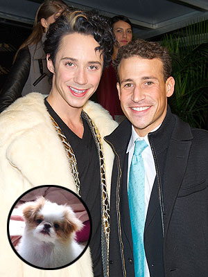 Johnny Weir's Dog Is Not Allowed to See Him Naked