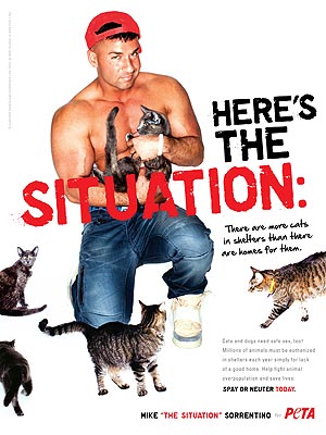 Jersey Shore: Mike "The Situation" Sorrentino's PETA Ad