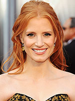 10 Best Beauty Looks of Awards Season 2012 | Jessica Chastain