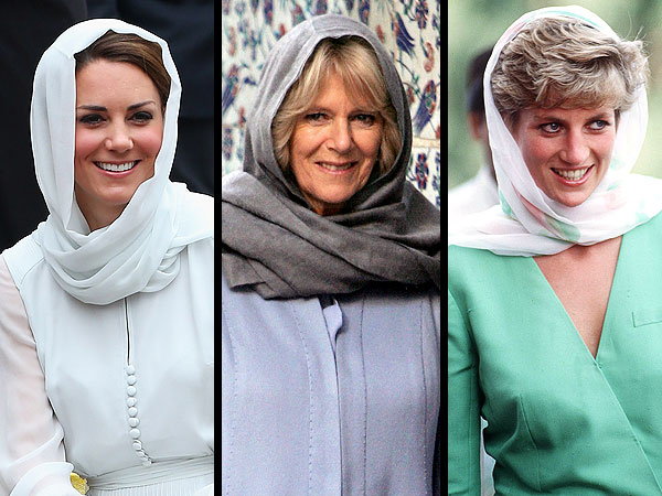 Kate Middleton Asia Tour Headscarf