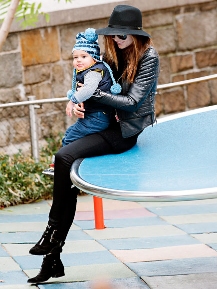 Runway Ready: Miranda Kerr & Her Dapper Boy Flynn