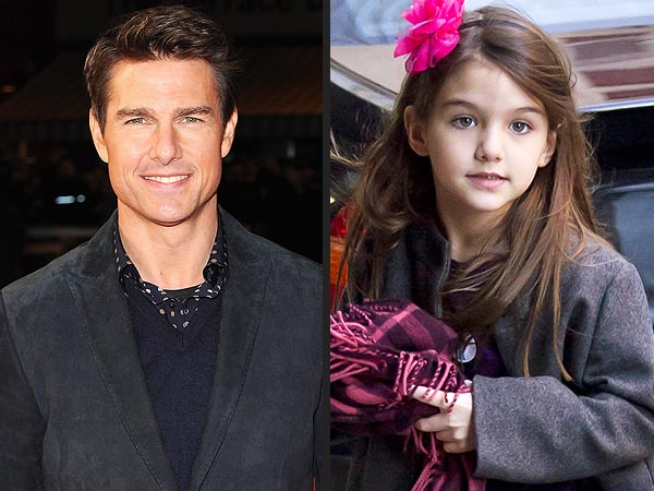 Tom Cruise, Suri Spend Family Time in London