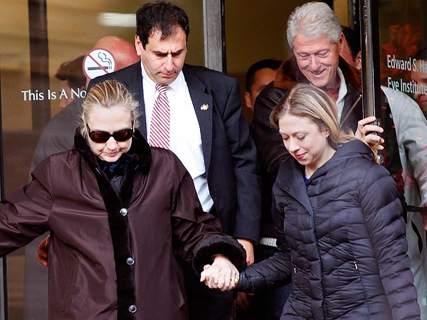 Hillary Clinton Hospitalized for a Blood Clot