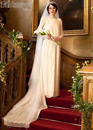 Downton Abbey Season 3 Premiere: See Lady Mary's Wedding Look