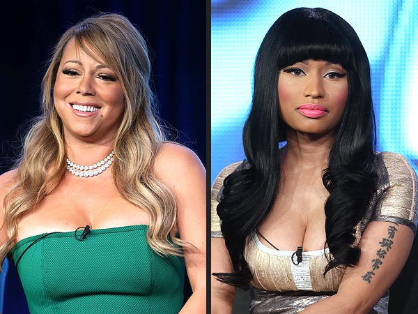 Mariah Carey & Nicki Minaj Talk American Idol Feud