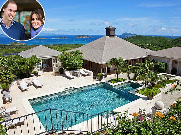 Princess Kate and Prince William's Mustique Getaways