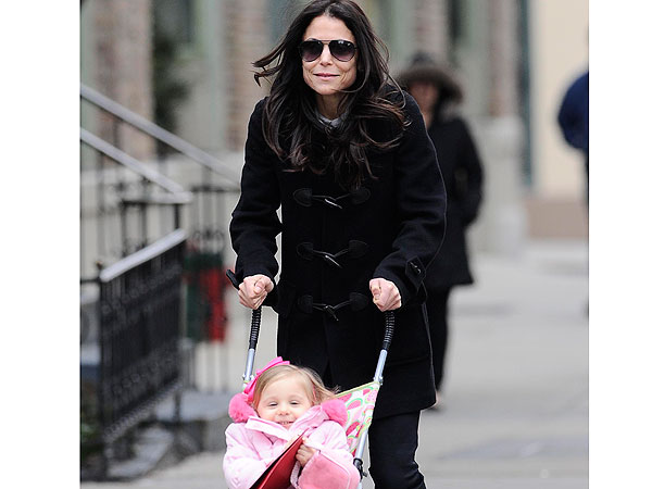 Bethenny Frankel & Daughter's Happy Playtime in Beverly Hills