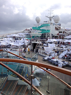 Carnival Triumph Passenger Rian Tipton Takes PEOPLE Onboard