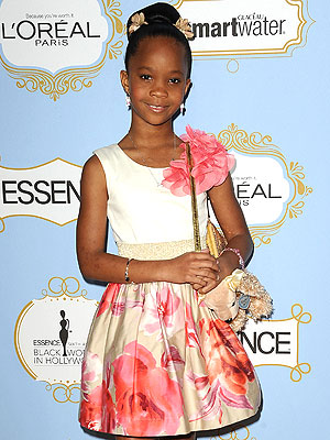 Oscars: Quvenzhane Wallis Thanks Her Babysitter at Essence Awards