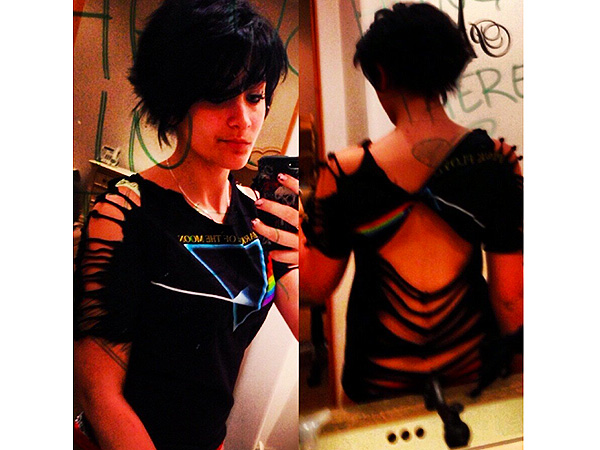 Paris Jackson Does a Punk Makeover