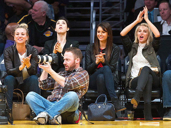 Julianne Hough Hits Lakers Game After Ryan Seacrest Split