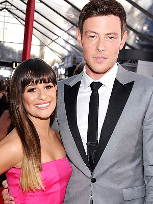 Cory Monteith 'Calmed' By Lea Michele: Source