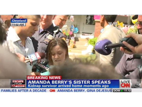 Amanda Berry, Cleveland Kidnapping Victim, Returns Home