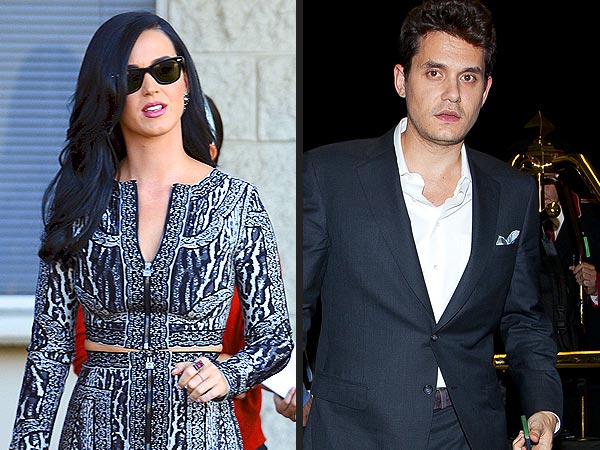 Katy Perry and John Mayer Spotted with Friends at Chateau Marmont