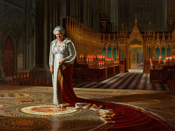 Queen Elizabeth's Portrait Defaced in Westminster Abbey, Man Arrested