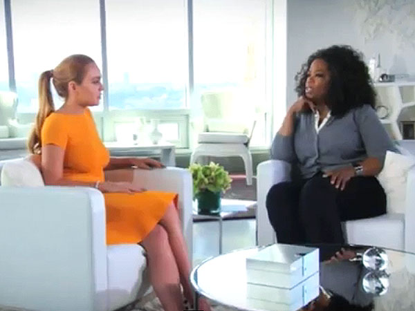 Lindsay Lohan Tells Oprah Winfrey: 'I'm Clear-Headed and Focused'