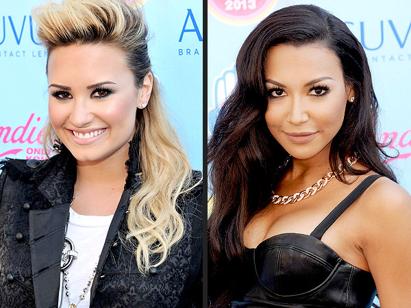 Demi Lovato Will Romance Naya Rivera on Glee