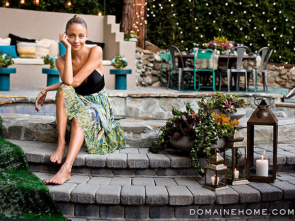 Nicole Richie Makes Over Her Backyard