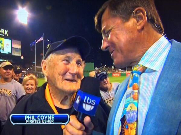 Phil Coyne, the 95-Year-Old Pittsburgh Pirates Usher, Has Charmed Fans Since '36