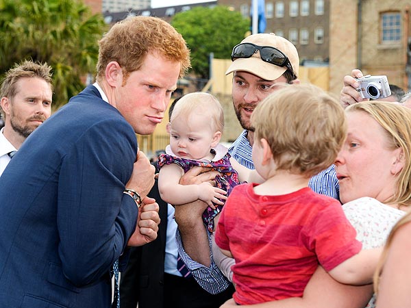 Prince Harry Dodges a Marriage Question Down Under