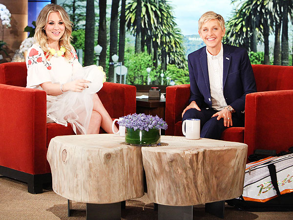 Kaley Cuoco Weds Ryan Sweeting Watch Her Mock Wedding On Ellen