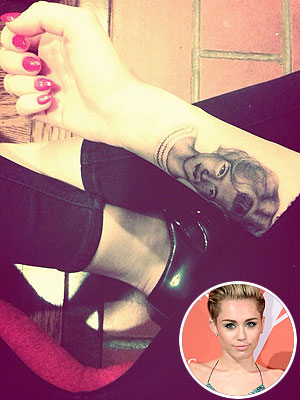 Miley's Latest Tattoo Is a Tribute to Her Grandmother