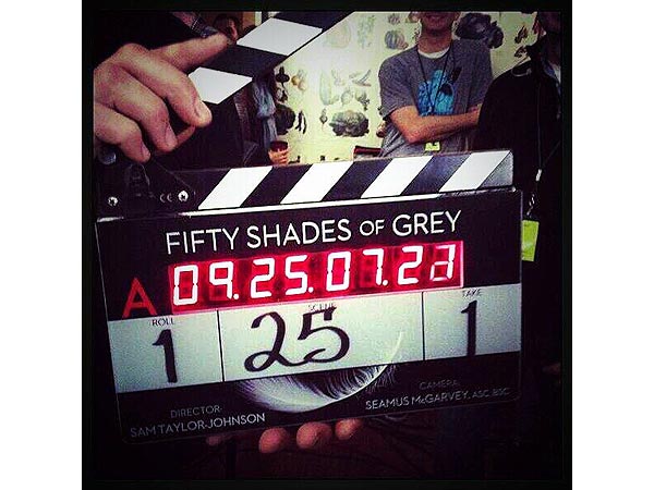 Fifty Shades of Grey Film Stars Principal Photography