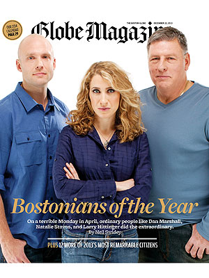 Heroes of the Marathon Bombing Named Bostonians of the Year