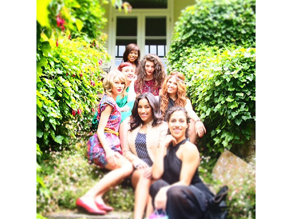 Taylor Swift Celebrates 24th Birthday with Lorde in Australia: See Her Garden Party