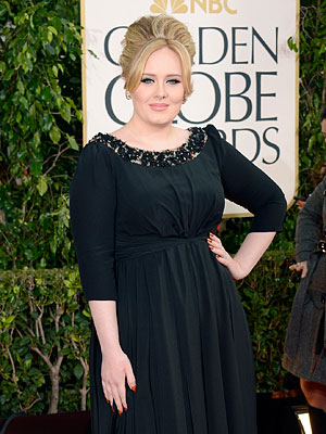 Golden Globes - Adele Wins for Skyfall