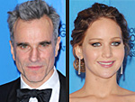 The 2013 Golden Globe Winners | Daniel Day-Lewis, Jennifer Lawrence