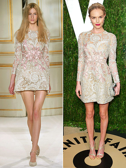 High-Fashion Faceoff: Runway vs. Oscars Red Carpet