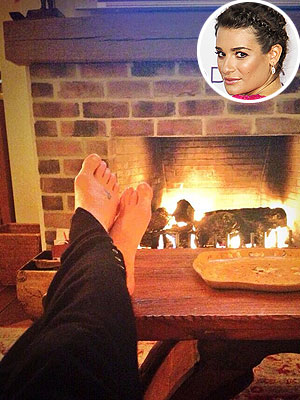 Lea Michele Takes Time to 'Recharge, Relax'