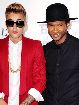 Usher Joins Justin Bieber in Panama